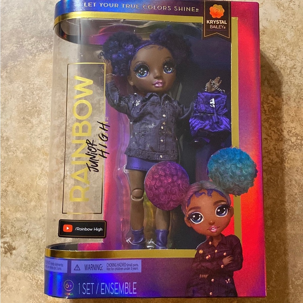 New Rainbow High Doll - Krystal Bailey - Fashion Doll